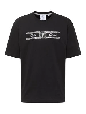 T-shirt z nadrukiem carlo colucci