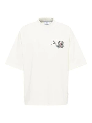 T-shirt z nadrukiem carlo colucci