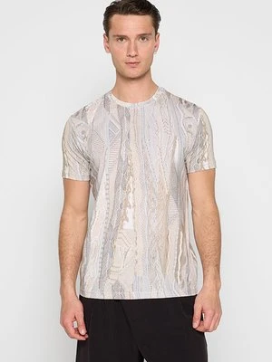 T-shirt z nadrukiem carlo colucci