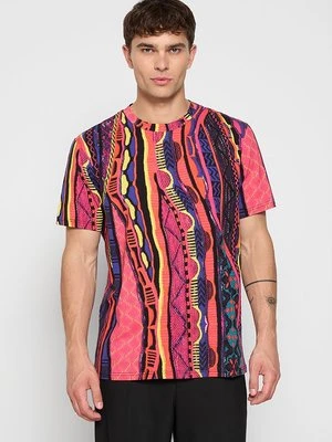 T-shirt z nadrukiem carlo colucci