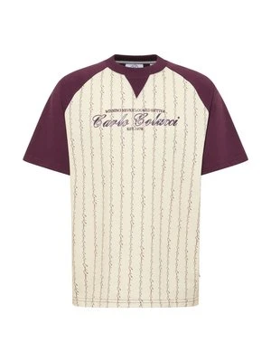 T-shirt z nadrukiem carlo colucci