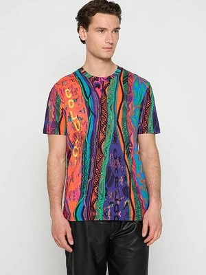 T-shirt z nadrukiem carlo colucci