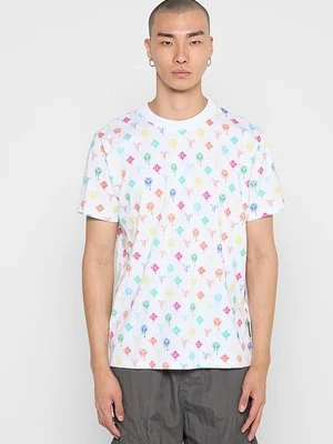 T-shirt z nadrukiem carlo colucci