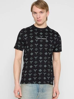 T-shirt z nadrukiem carlo colucci