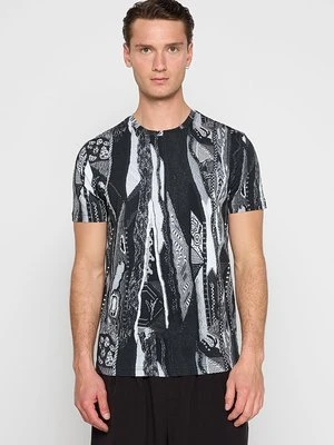 T-shirt z nadrukiem carlo colucci