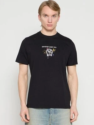 T-shirt z nadrukiem carlo colucci