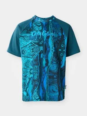 T-shirt z nadrukiem carlo colucci