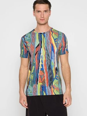 T-shirt z nadrukiem carlo colucci