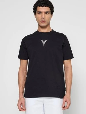 T-shirt z nadrukiem carlo colucci