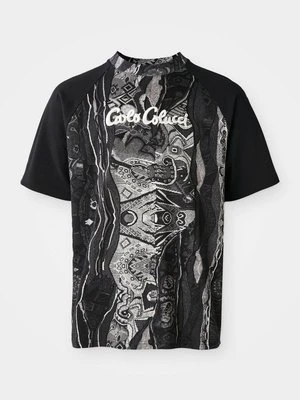 T-shirt z nadrukiem carlo colucci