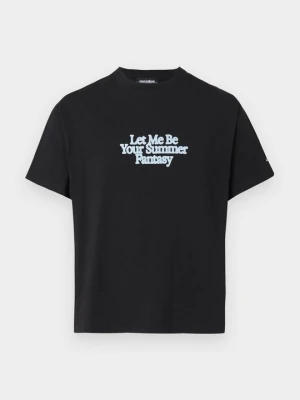 T-shirt z nadrukiem Carne Bollente czarny
