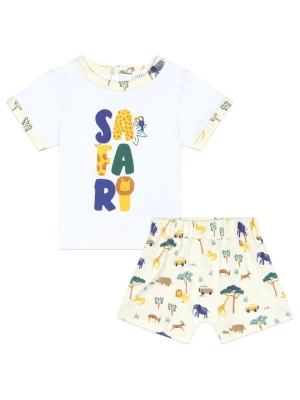 T-shirt z nadrukiem Carrément beau beżowy