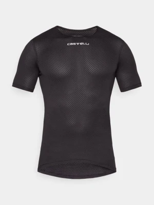 T-shirt z nadrukiem Castelli czarny