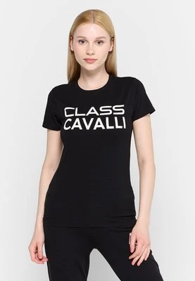 T-shirt z nadrukiem Cavalli Class