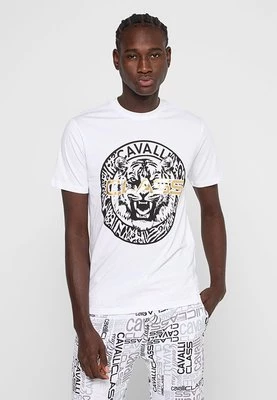 T-shirt z nadrukiem Cavalli Class