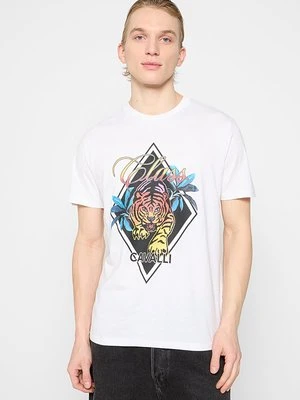 T-shirt z nadrukiem Cavalli Class