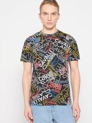 T-shirt z nadrukiem Cavalli Class