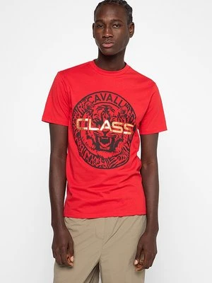 T-shirt z nadrukiem Cavalli Class