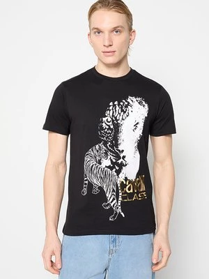 T-shirt z nadrukiem Cavalli Class