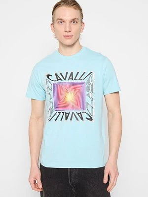 T-shirt z nadrukiem Cavalli Class