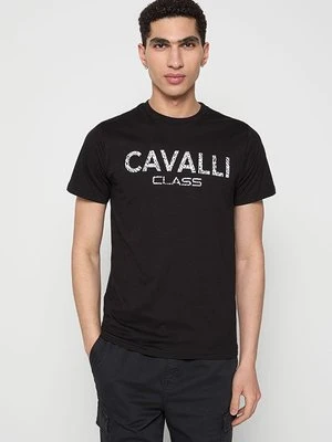 T-shirt z nadrukiem Cavalli Class
