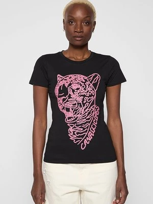 T-shirt z nadrukiem Cavalli Class