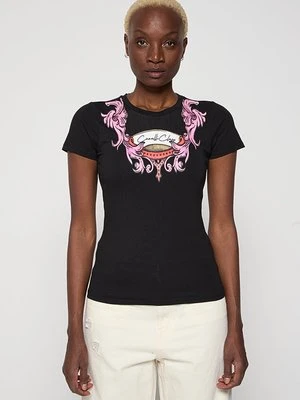 T-shirt z nadrukiem Cavalli Class