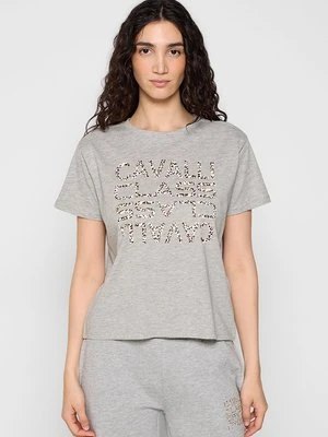 T-shirt z nadrukiem Cavalli Class