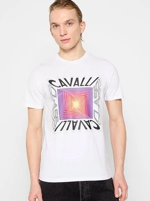 T-shirt z nadrukiem Cavalli Class