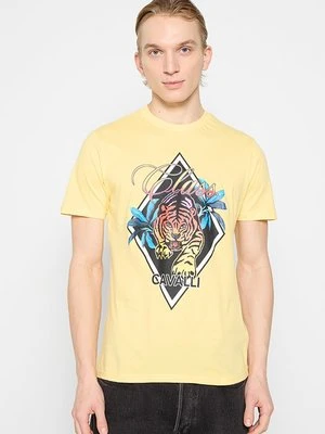 T-shirt z nadrukiem Cavalli Class