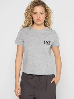 T-shirt z nadrukiem Cavalli Class
