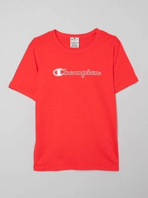 T-shirt z nadrukiem Champion