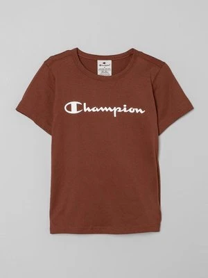 T-shirt z nadrukiem Champion