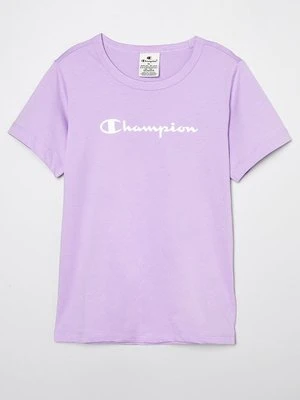 T-shirt z nadrukiem Champion