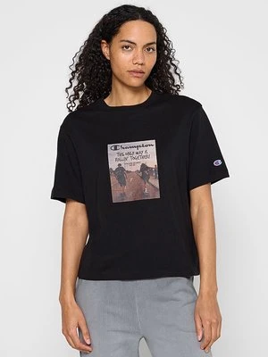 T-shirt z nadrukiem Champion