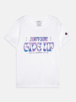 T-shirt z nadrukiem Champion