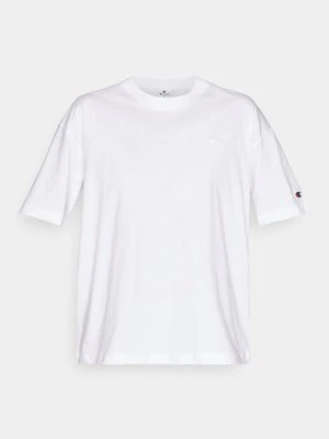 T-shirt z nadrukiem Champion biały