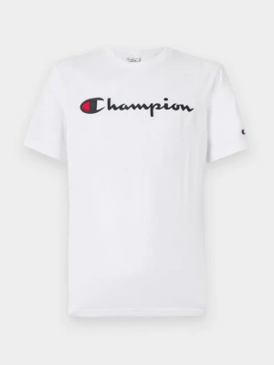 T-shirt z nadrukiem Champion biały