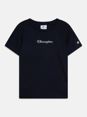 T-shirt z nadrukiem Champion granatowy