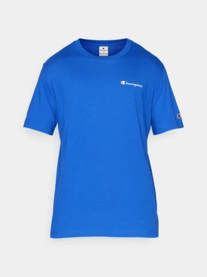 T-shirt z nadrukiem Champion niebieski