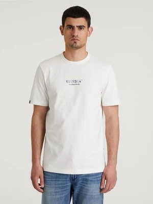 T-shirt z nadrukiem CHASIN'