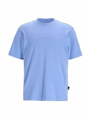 T-shirt z nadrukiem CHASIN' jasnoniebieski