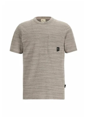 T-shirt z nadrukiem CHASIN' beżowy