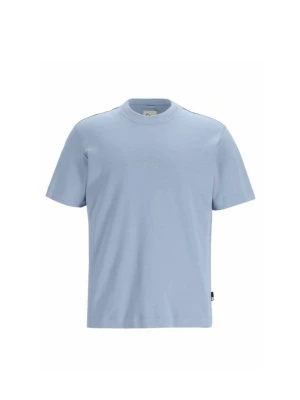 T-shirt z nadrukiem CHASIN' jasnoniebieski