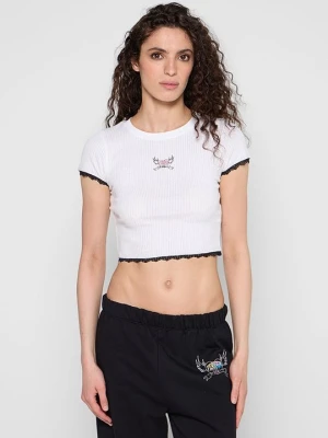 T-shirt z nadrukiem Chiara Ferragni biały