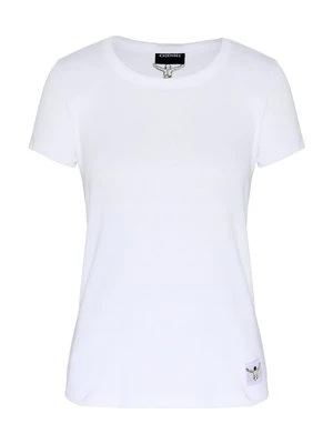T-shirt z nadrukiem Chiemsee biały