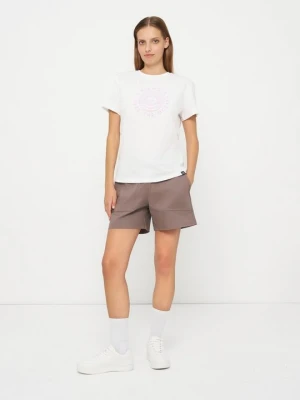 T-shirt z nadrukiem Chiemsee biały