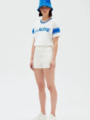 T-shirt z nadrukiem CLAUDIE PIERLOT