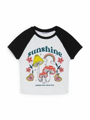 T-shirt z nadrukiem CLOCKHOUSE