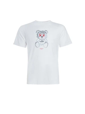 T-shirt z nadrukiem CLOSURE London biały